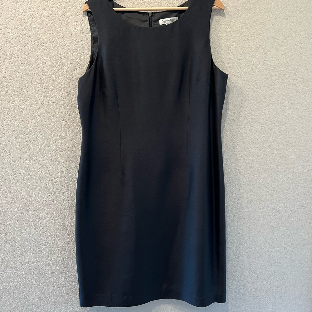 Coldwater Creek Classic Black Mini Dress